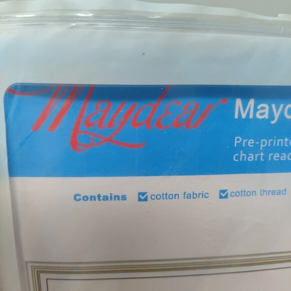 Maydear Sea In A Bottle Stamped Cross Stitch Kit New Open Package J493 - Picture 2 of 15